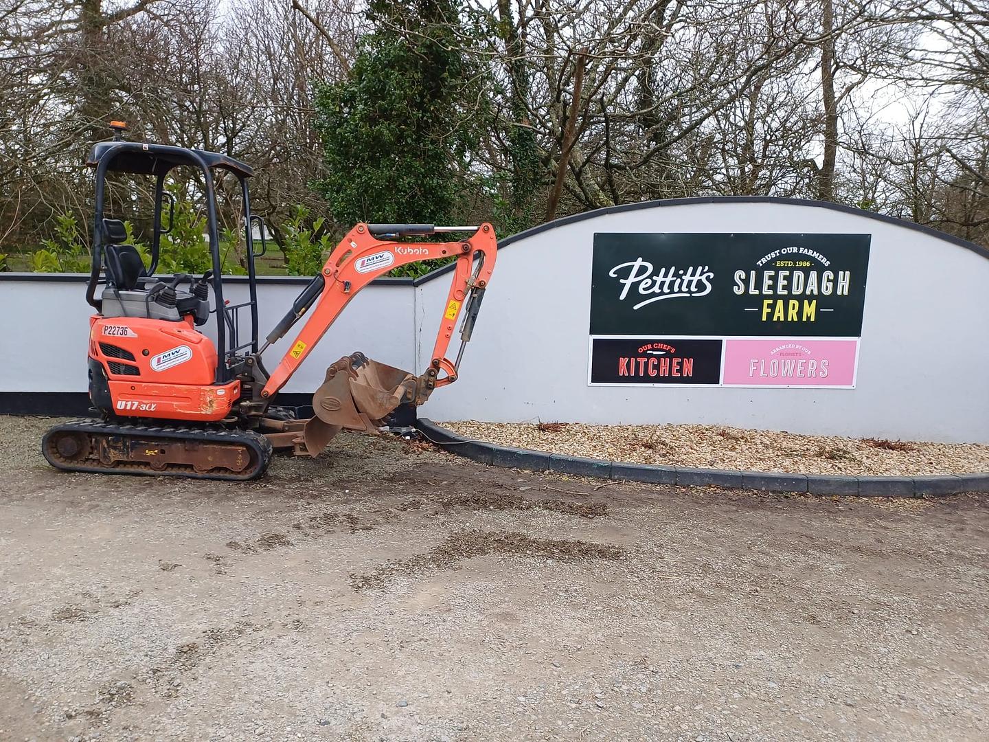 Kubota digger delivered to customer!