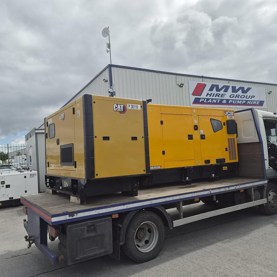Ex rental CAT 50 KVA & JCB 65 KVA Generators SOLD! Customer collecting