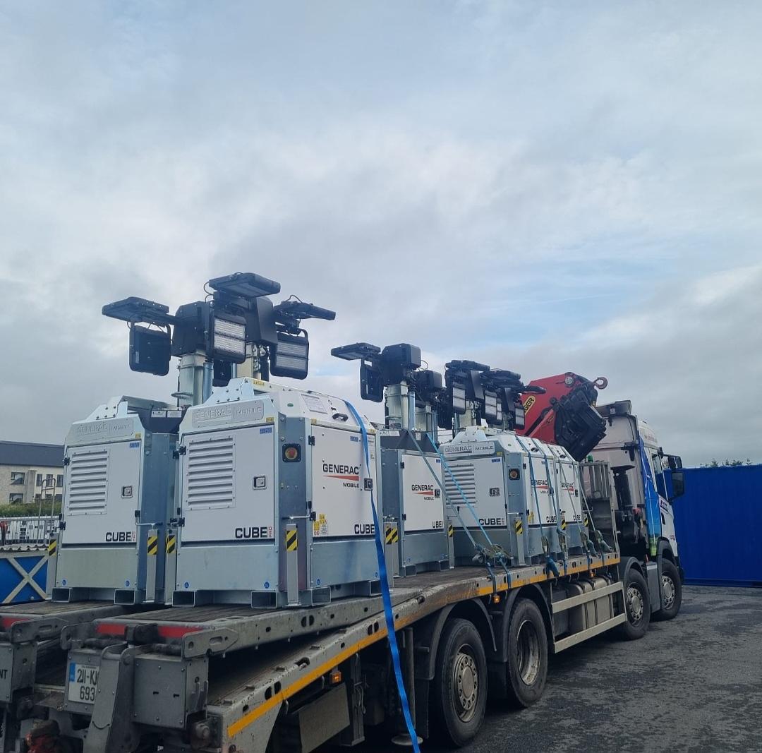 New Generac cube Hybrid Lighting Towers *SOLD* heading to a customer in Dublin!