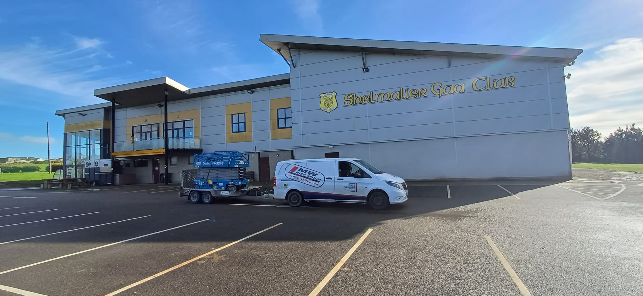 32FT Genie Scissors going Out on Hire from our Wexford Depot 