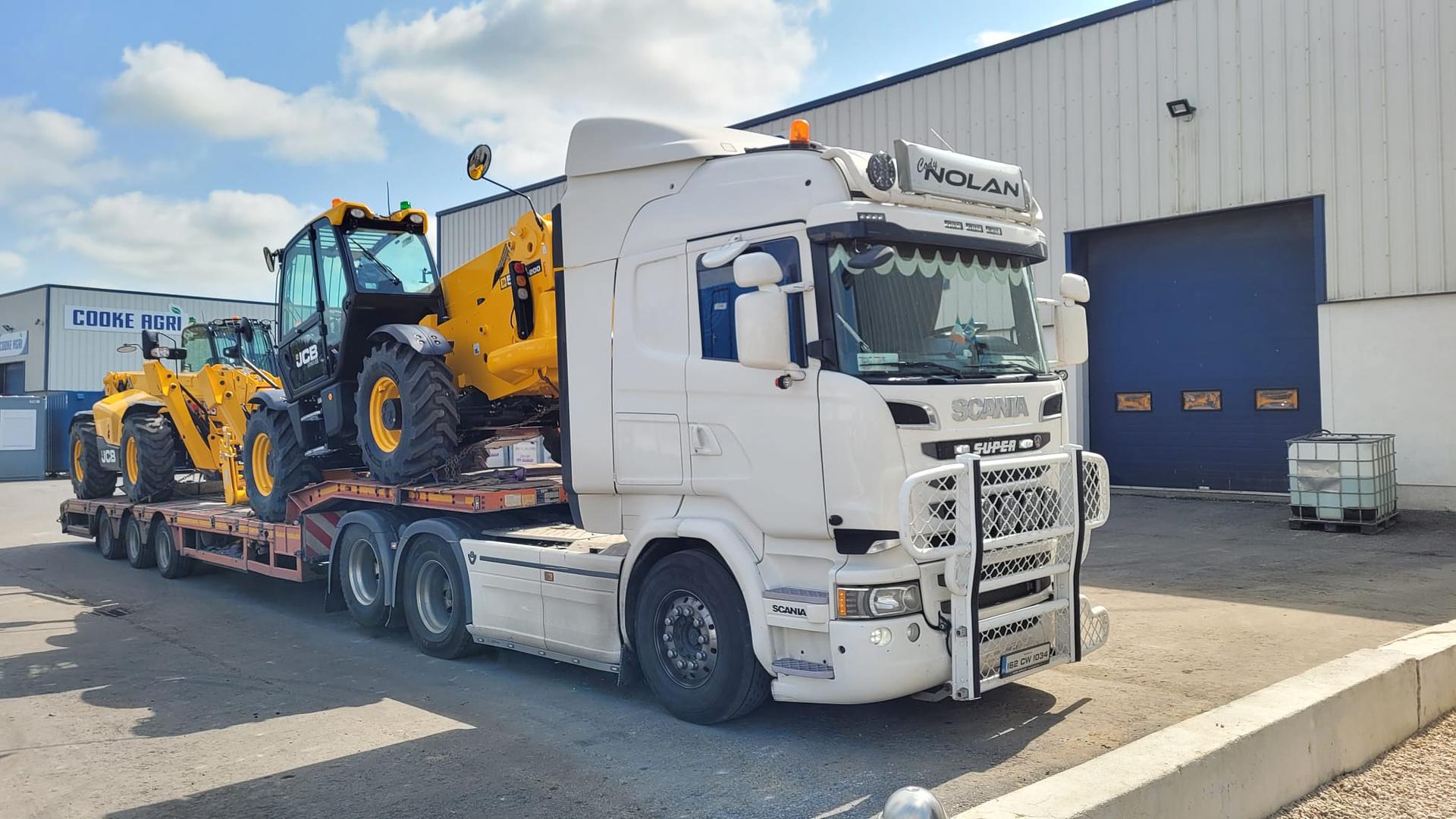 JCB 540-200 Teleporters sold and heading to customer overseas!