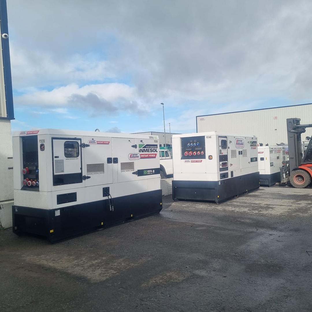 Inmesol Rental Spec Generators tested and ready for hire job!👊👊