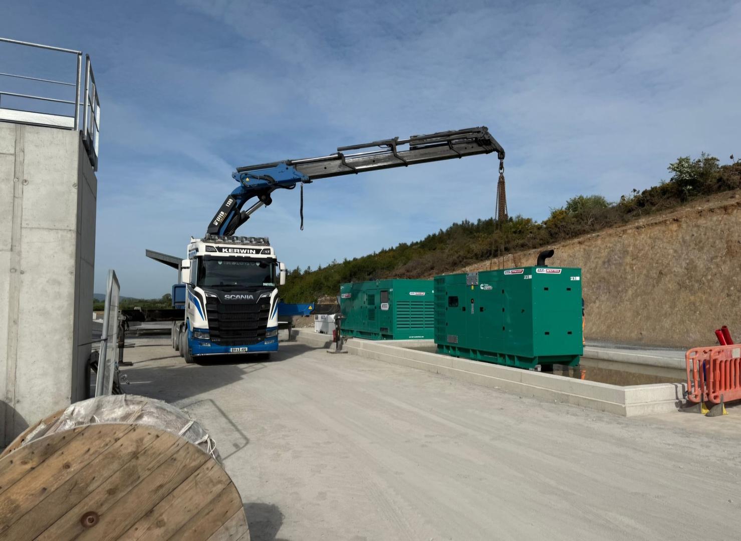 Cummins 900 kva & 275 Kva placed on site # ready for work