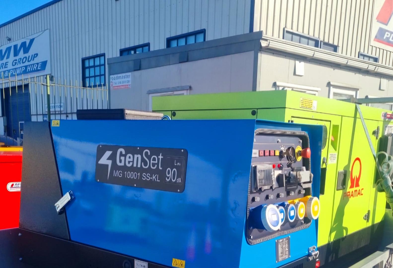 Customer collecting New Generators! 