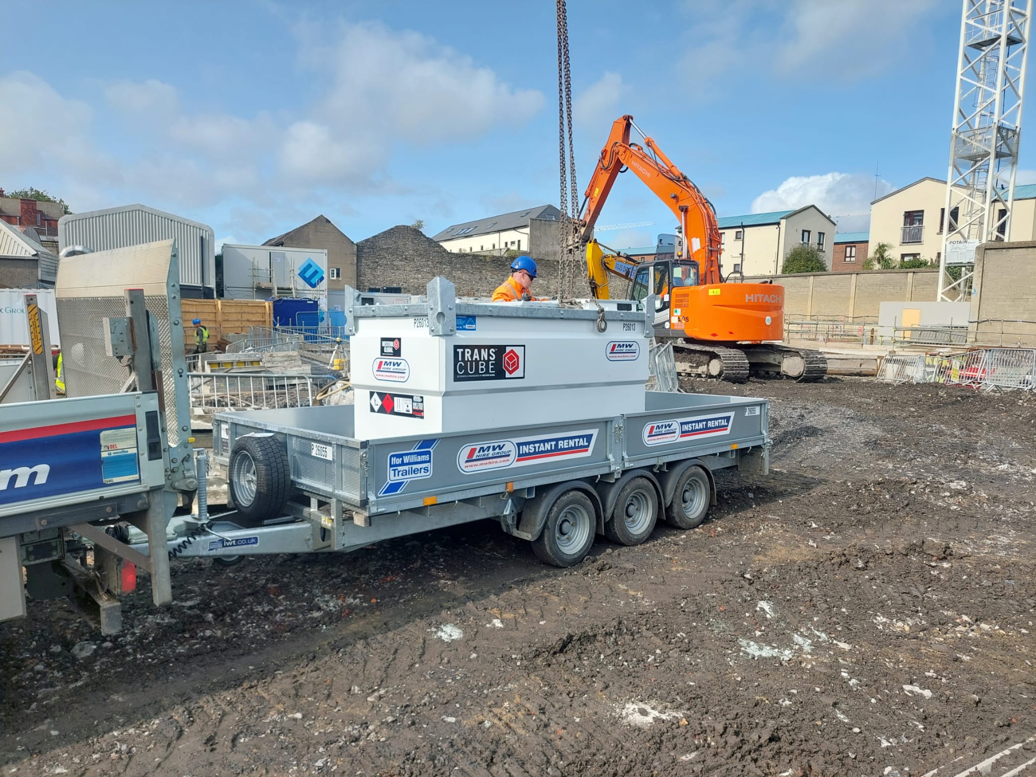 2000 litre Western fuel tank SOLD ... Delivered to our customer in Dublin