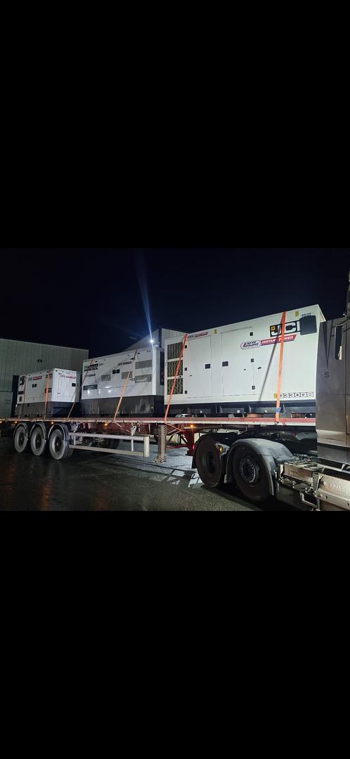 Early morning full load! Heading to customer!