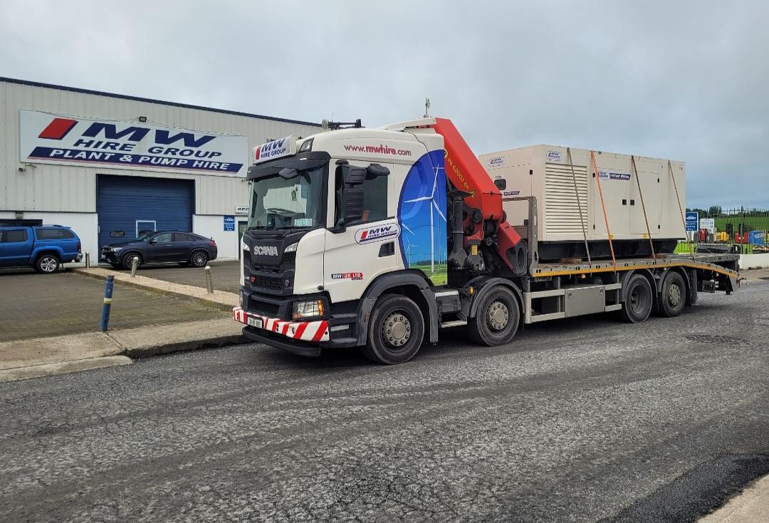 Ex rental 500 KVA Scania Sold!