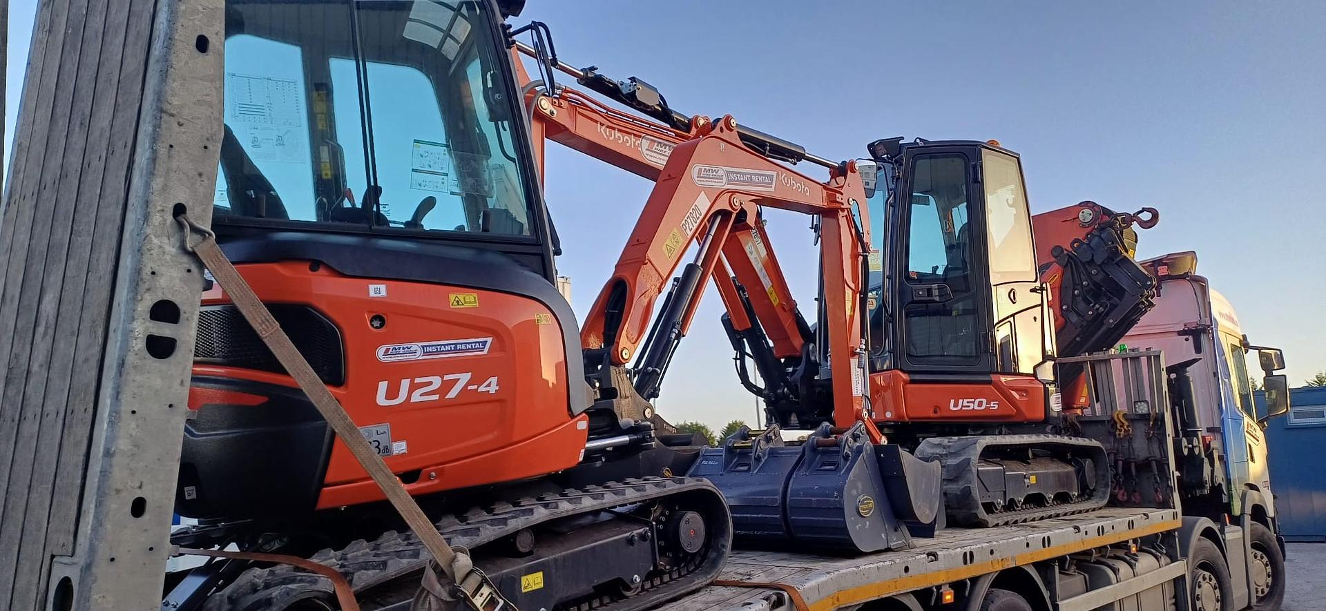 Kubota U27-4 Excavator out for delivery!