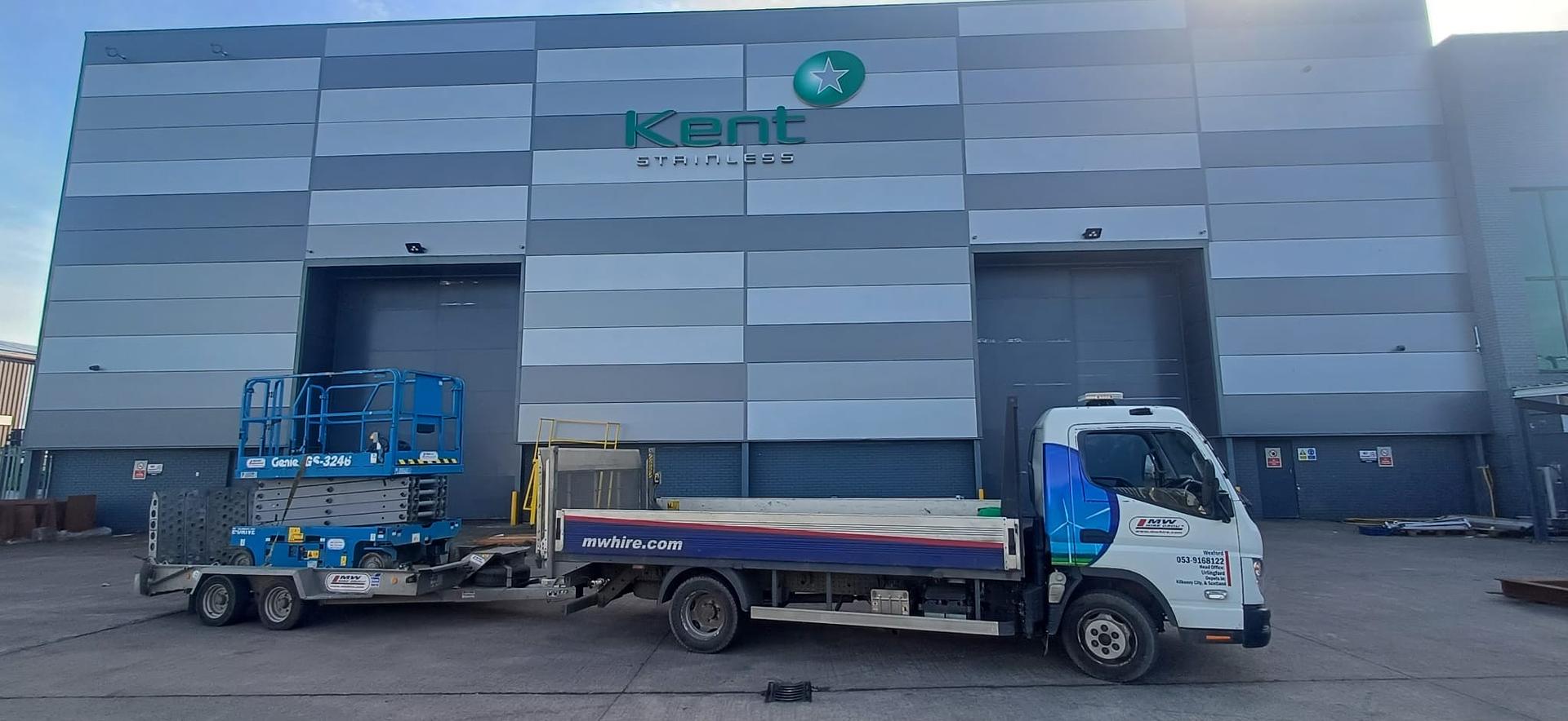 Genie lift delivered to customer!