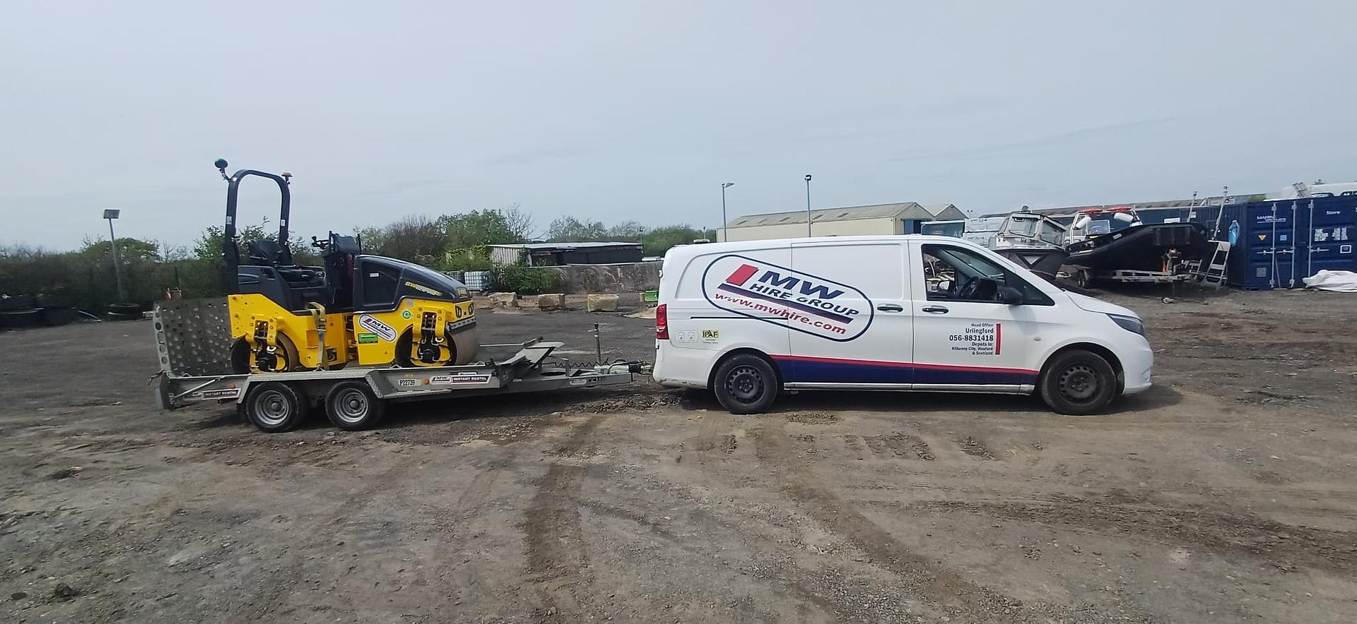 Bomag 120 AD-5 delivered to site!