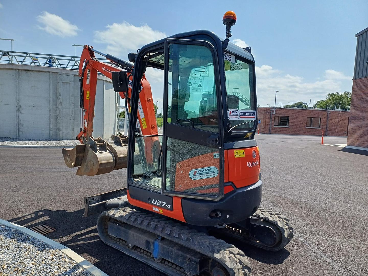 U27-4 EXCAVATOR DELIVERED TO SITE!👊