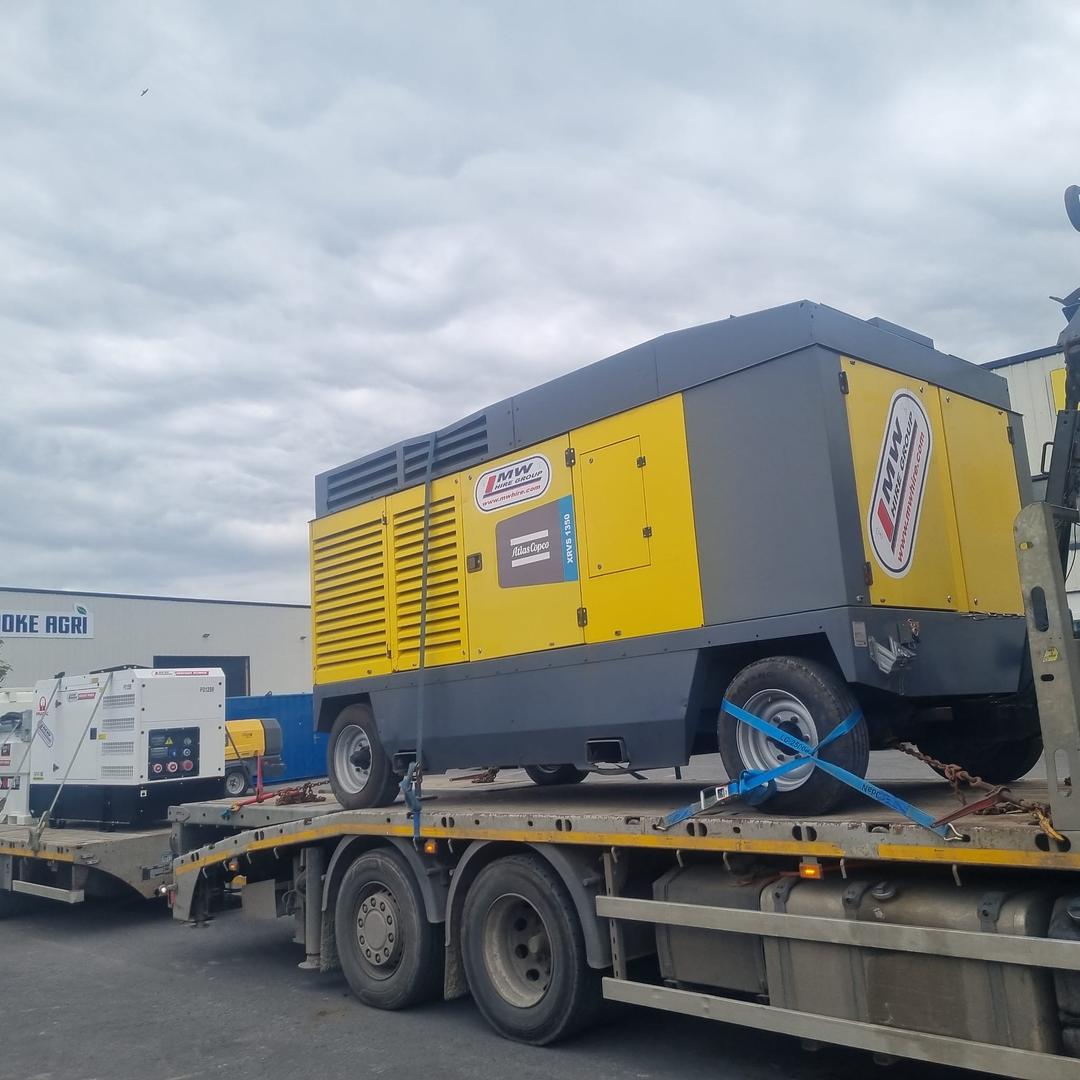 Atlas Copco 1350 CFM ex rental Compressor sold.... heading to a customer in Co Clare