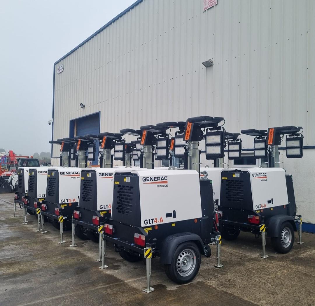 New Model Generac GTL4 Lighting towers just into sale stock
