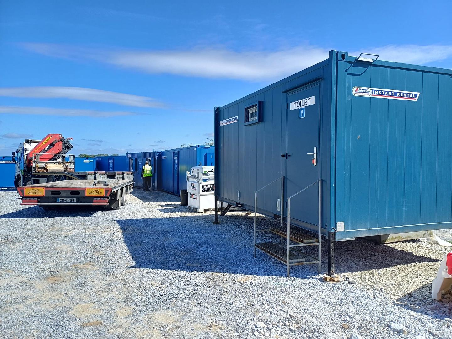 Site Accommodation setup!!