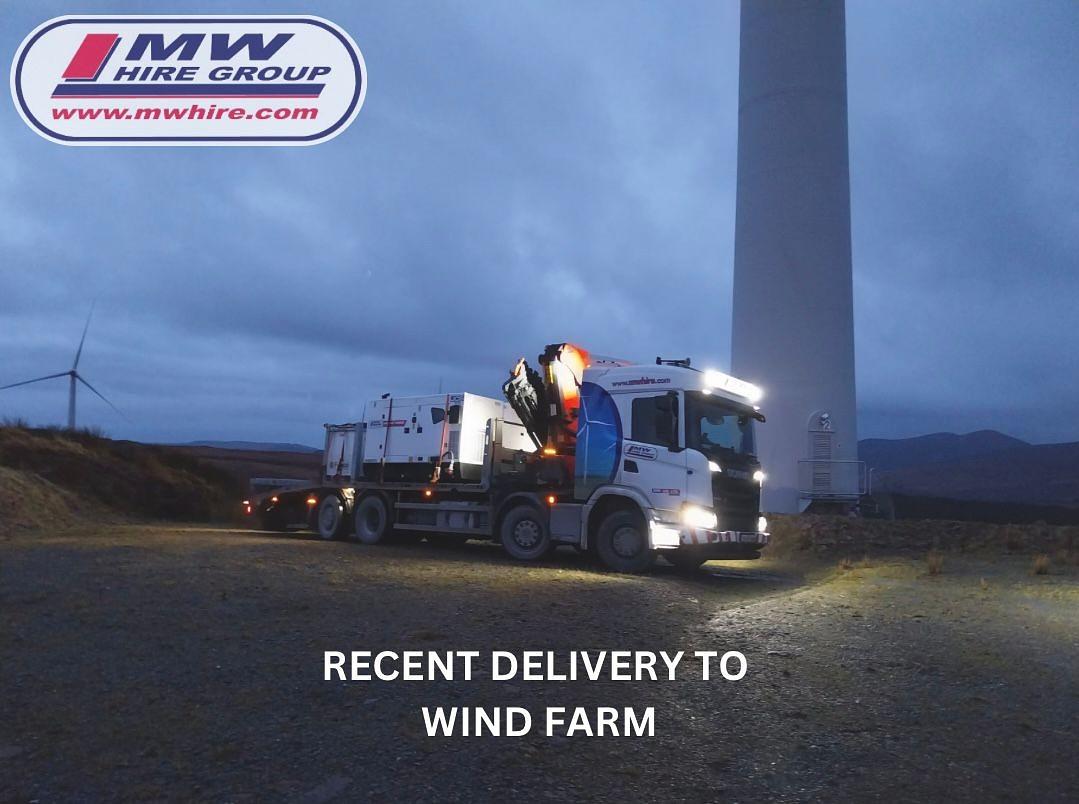 Recent Delivery To Wind Farm!