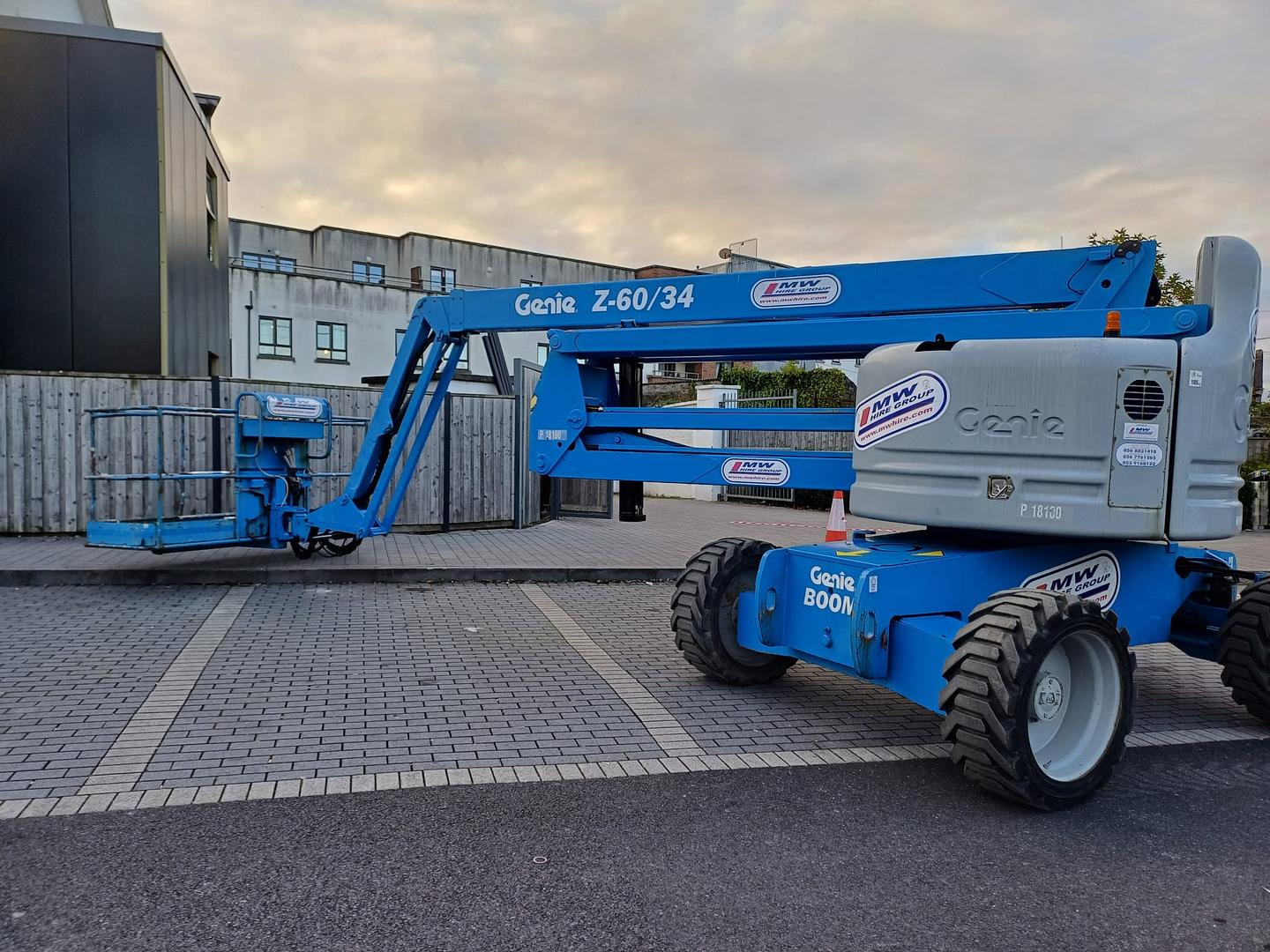 Genie Z60/34 delivered to rental job!
