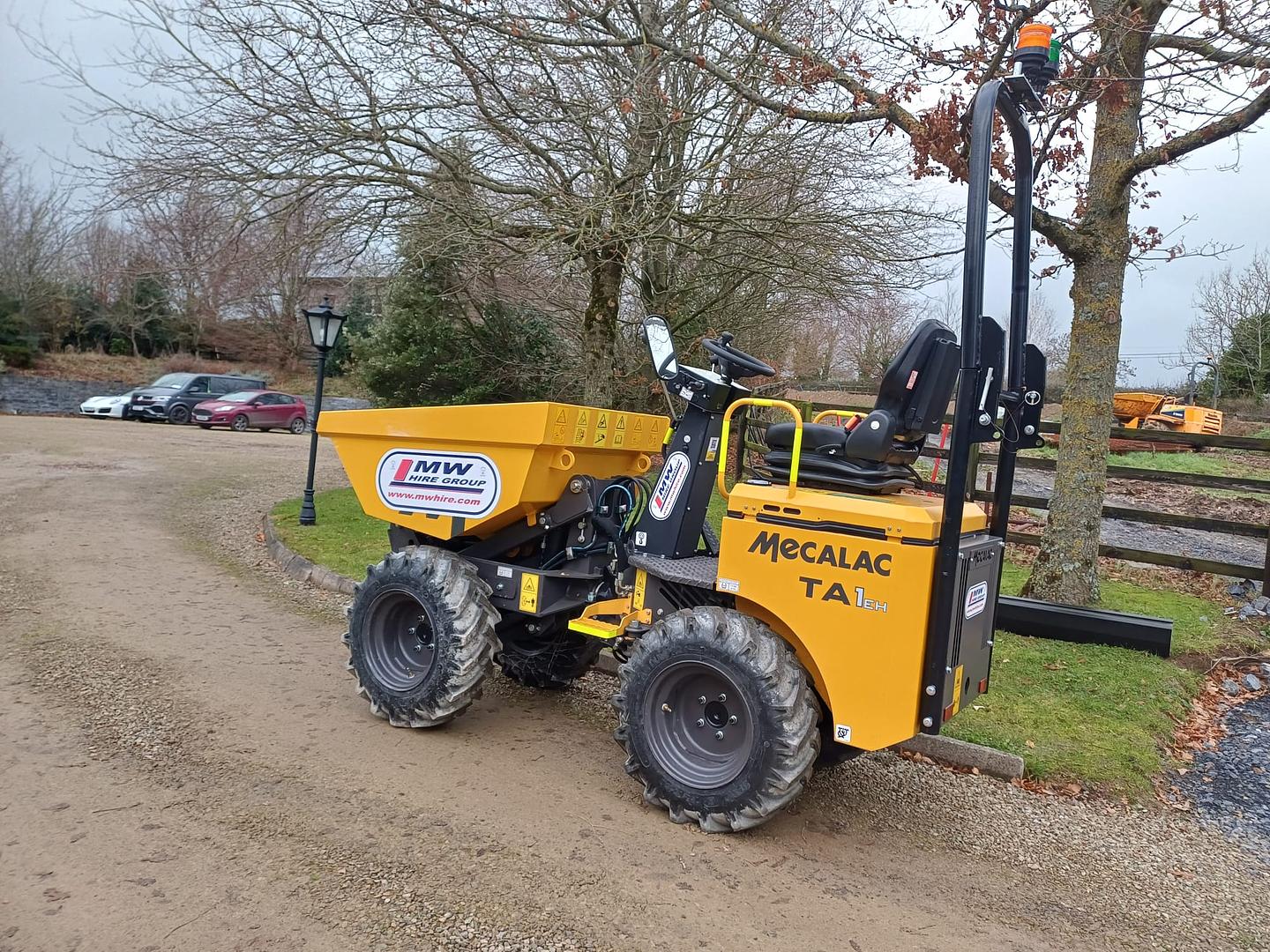 1 ton Mecalac Dumper delivered to site!!