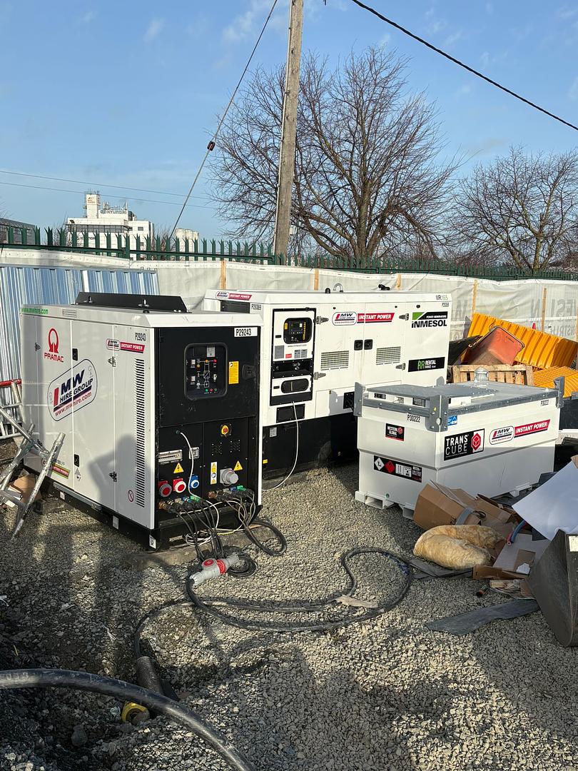 Pramac 90/150 working on site