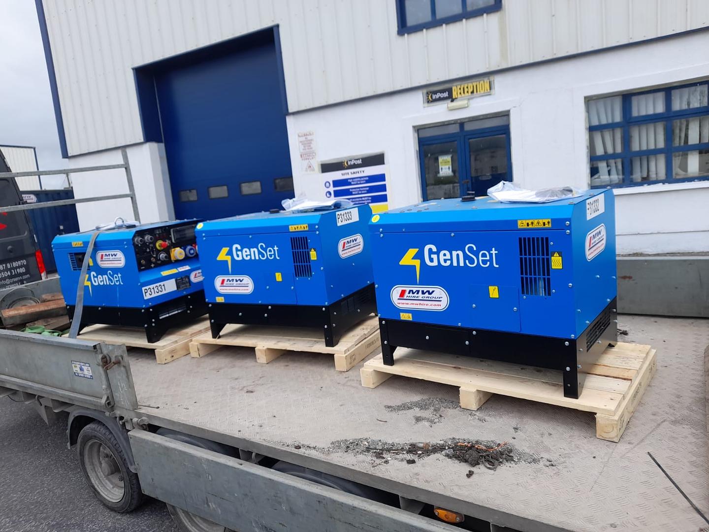 3 x 280 amp Genset welder Generators sold