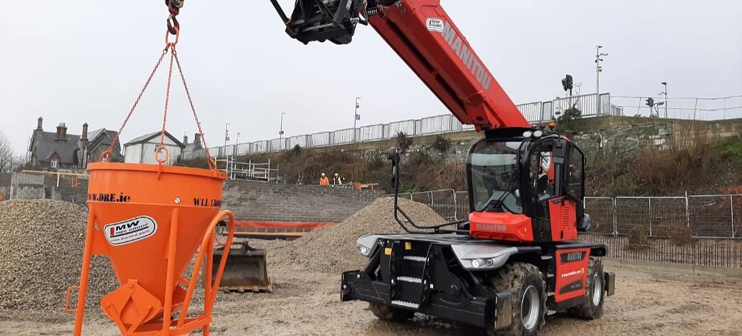 Manitou 2660 delivered and working on site!
