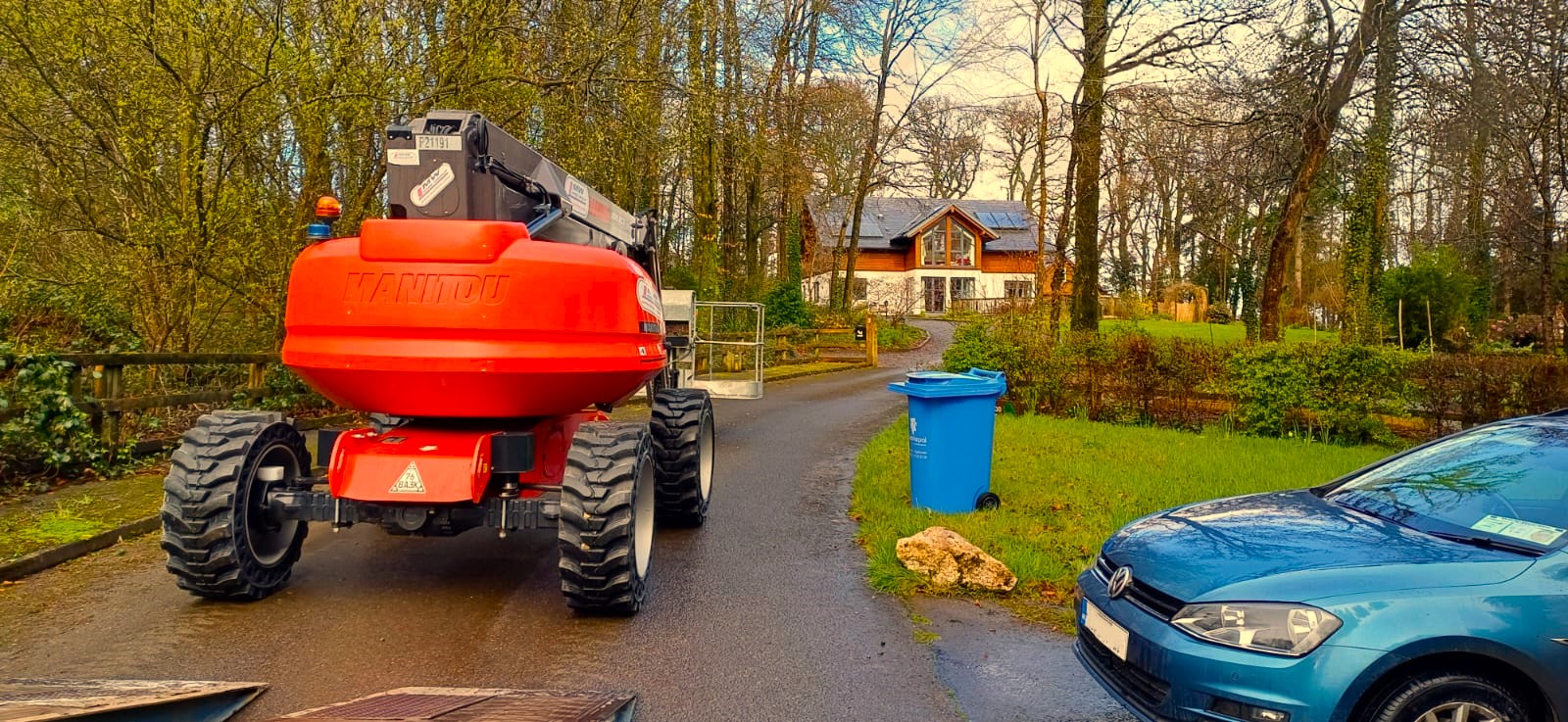 Manitou 200 atj out on hire in Wexford