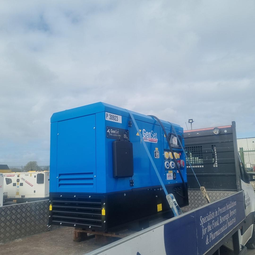 New GENSET 22 KVA Rental spec Generator SOLD  . Customer collecting
