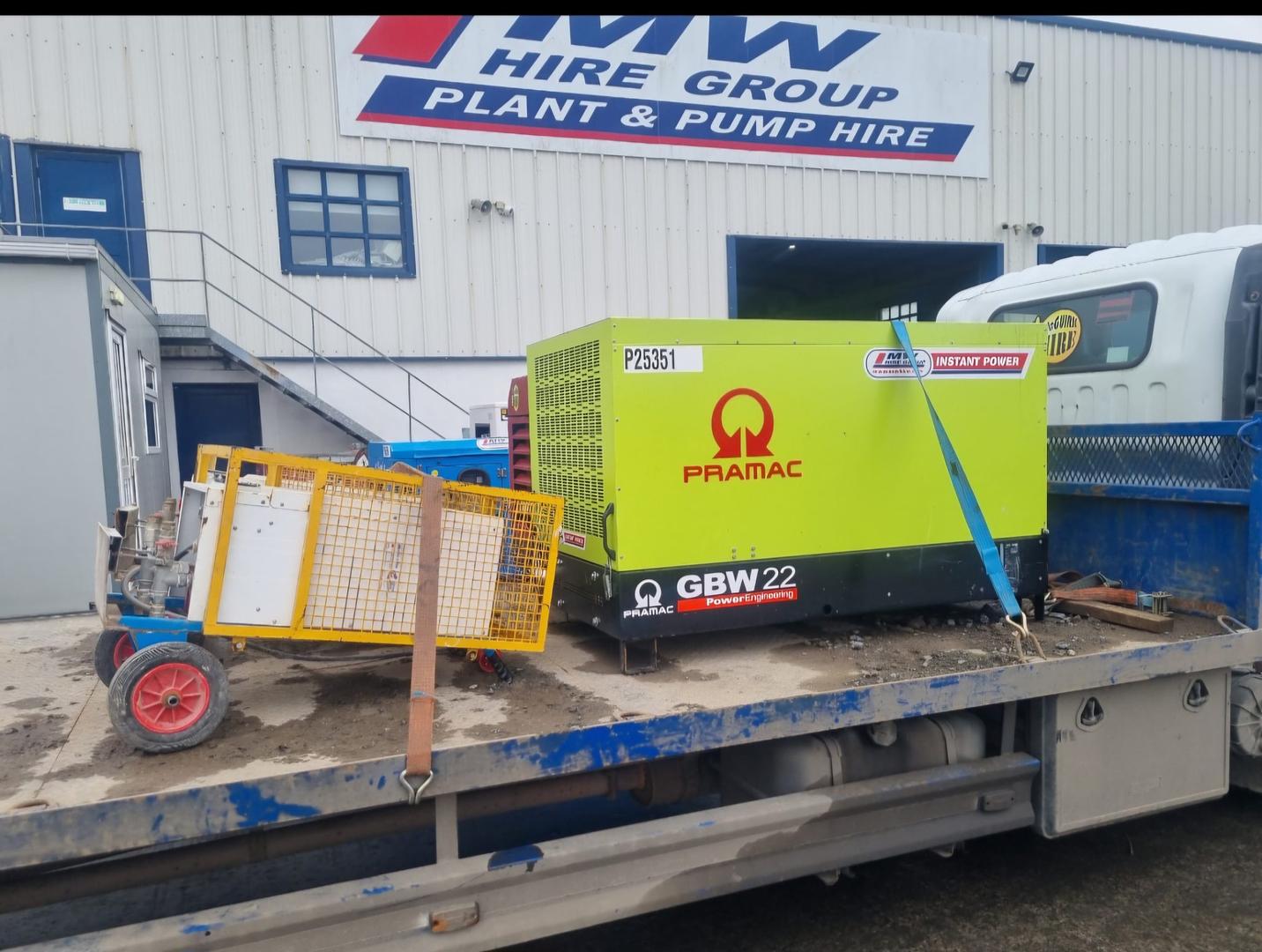 22 kva pramac sold