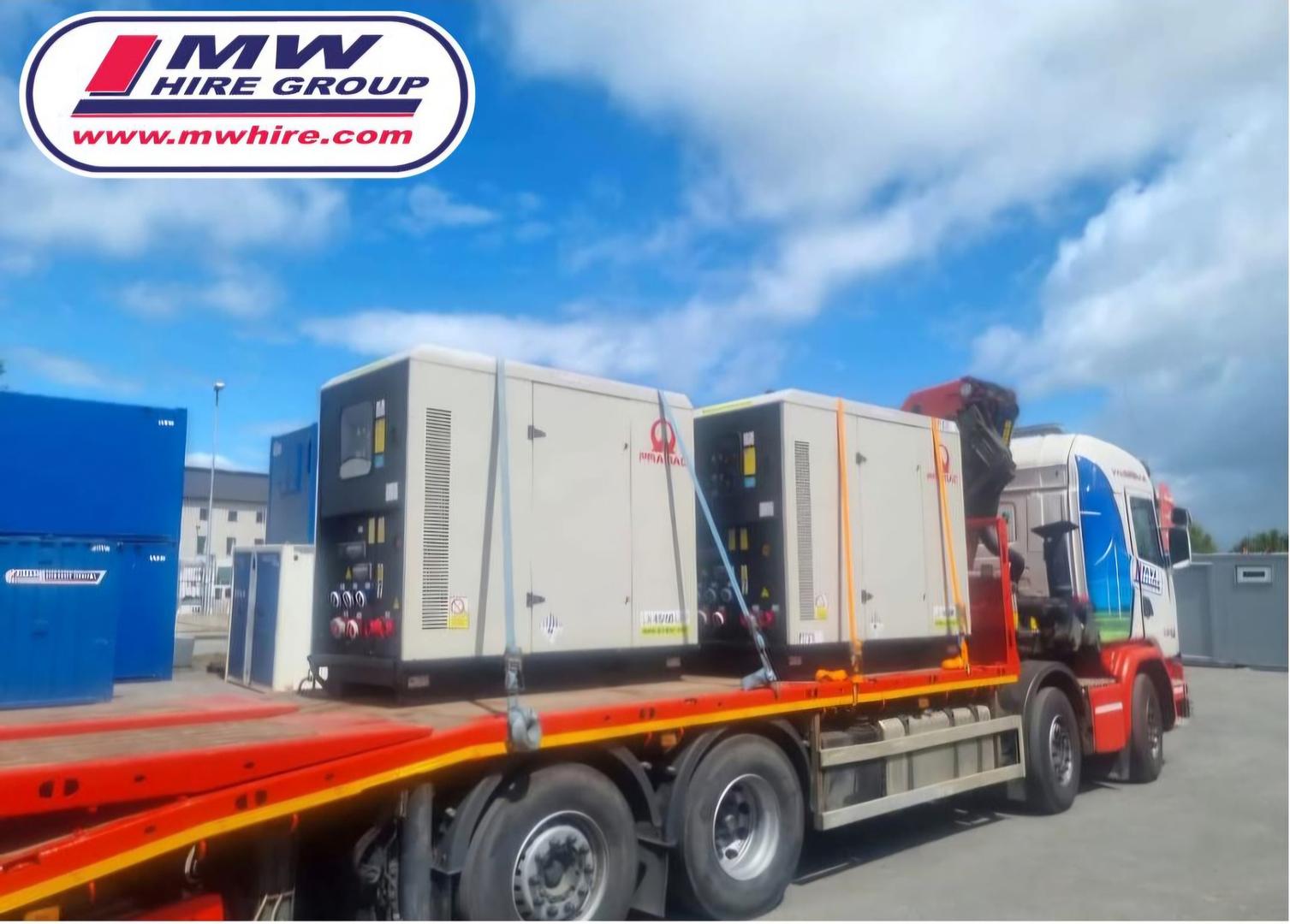 Recent delivery of pramac battery Banks heading to customer!