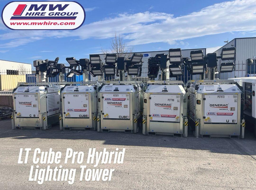 Our LT Cube Pro Hybrid Lighting Towers!