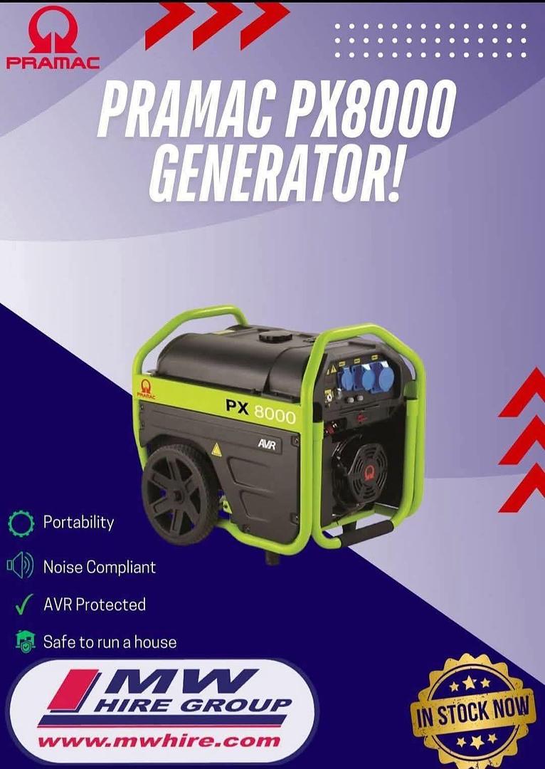 Pramac PX8000: Be Prepared for Winter Power Outages