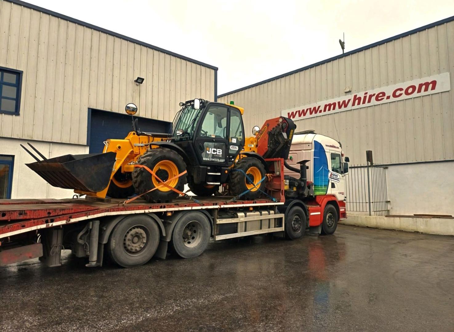 JCB Telehandler heading for delivery!