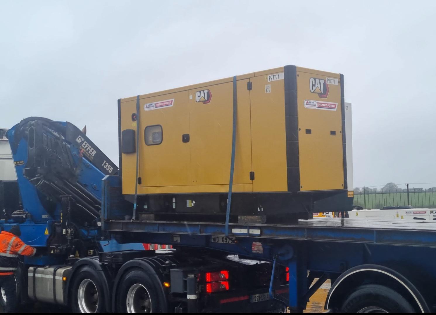 CAT 165 KVA Delivered!