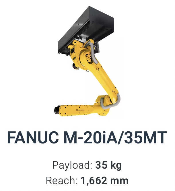 Fanuc M-20iA/35MT Data Sheet