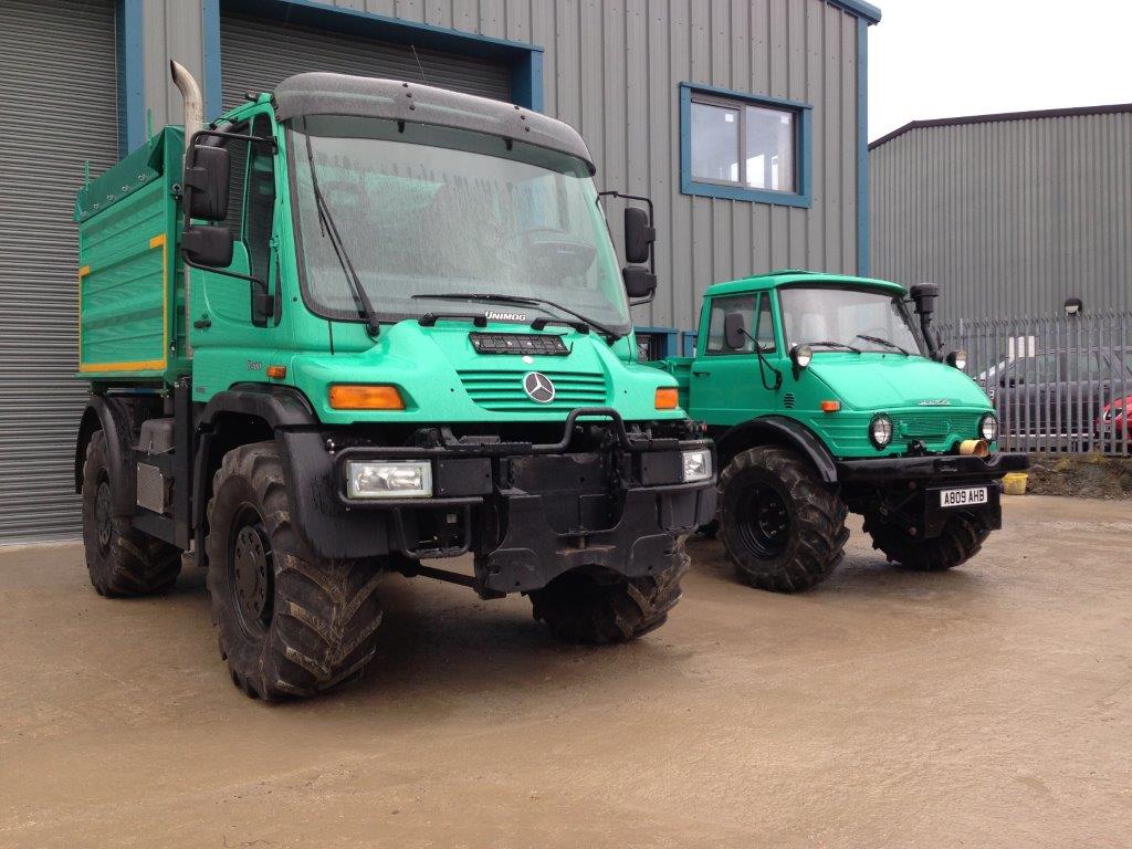 UNIMOGS 30 YEARS APART 200HP GAIN