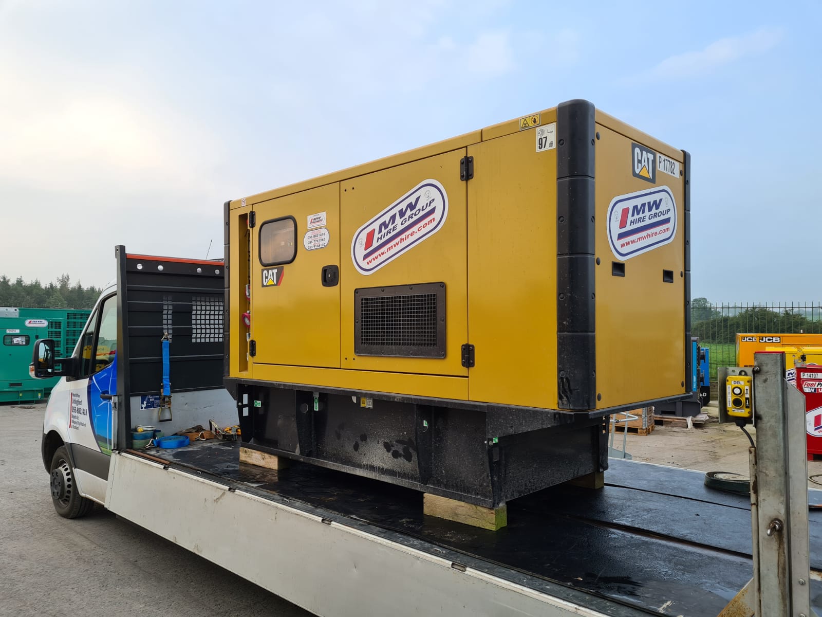 EX rental CAT 110 kva SOLD | MW Hire Group