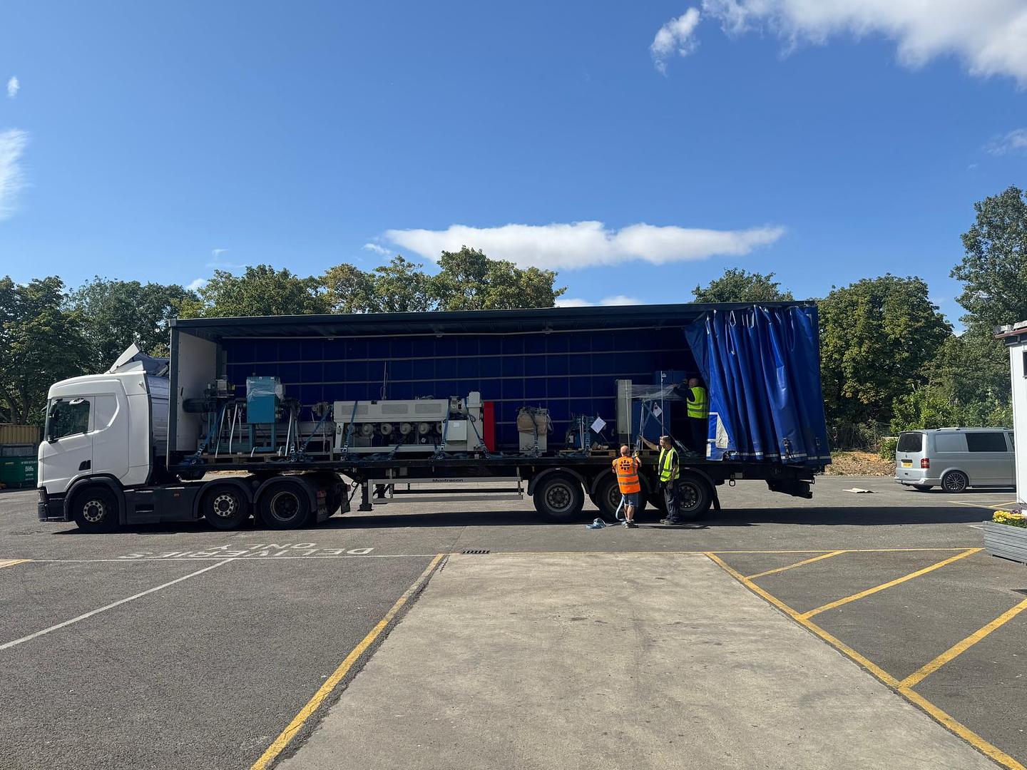 Another day, another load in the sun