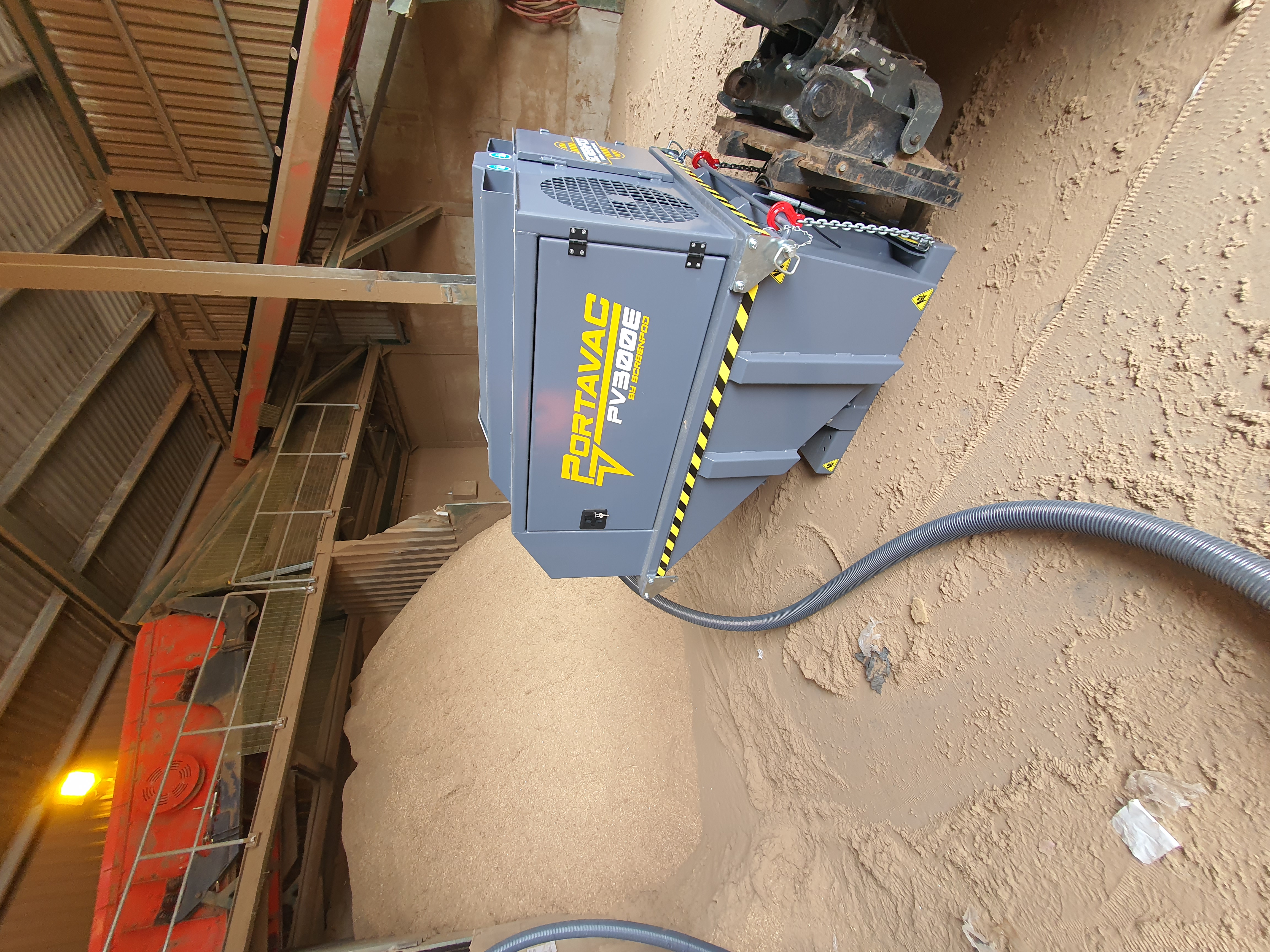 Screenpod PortaVac Industrial Vacuum Systems Available — Electric & Diesel Units in Inventory
