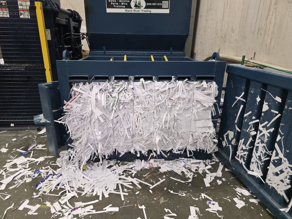 BRT Installs Reconditioned Full-Eject Closed-Door Baler with Box Dumper Integration