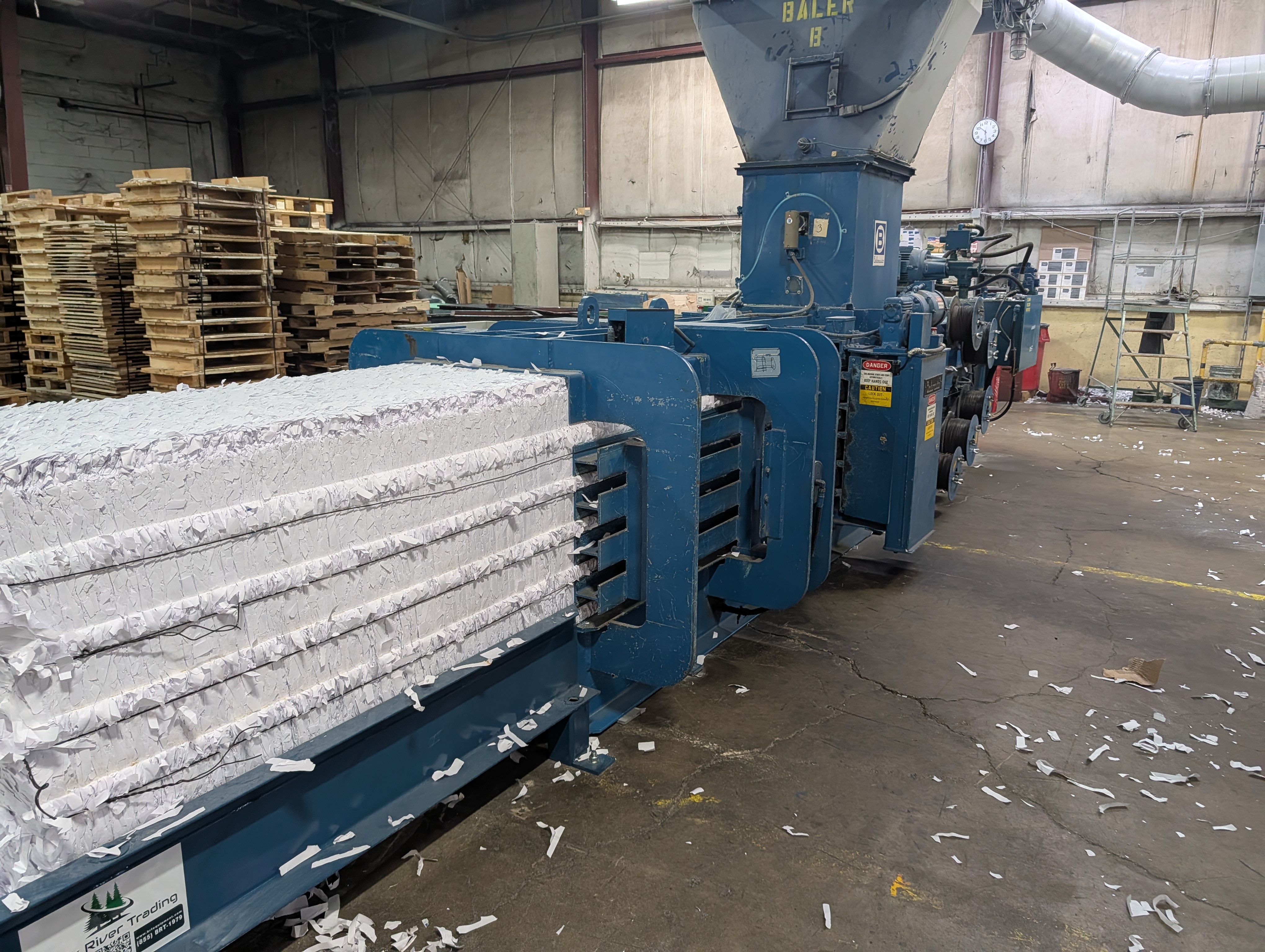 Auto-Tie Baler Replacement and Bale Table Upgrade Completed by BRT in Ohio