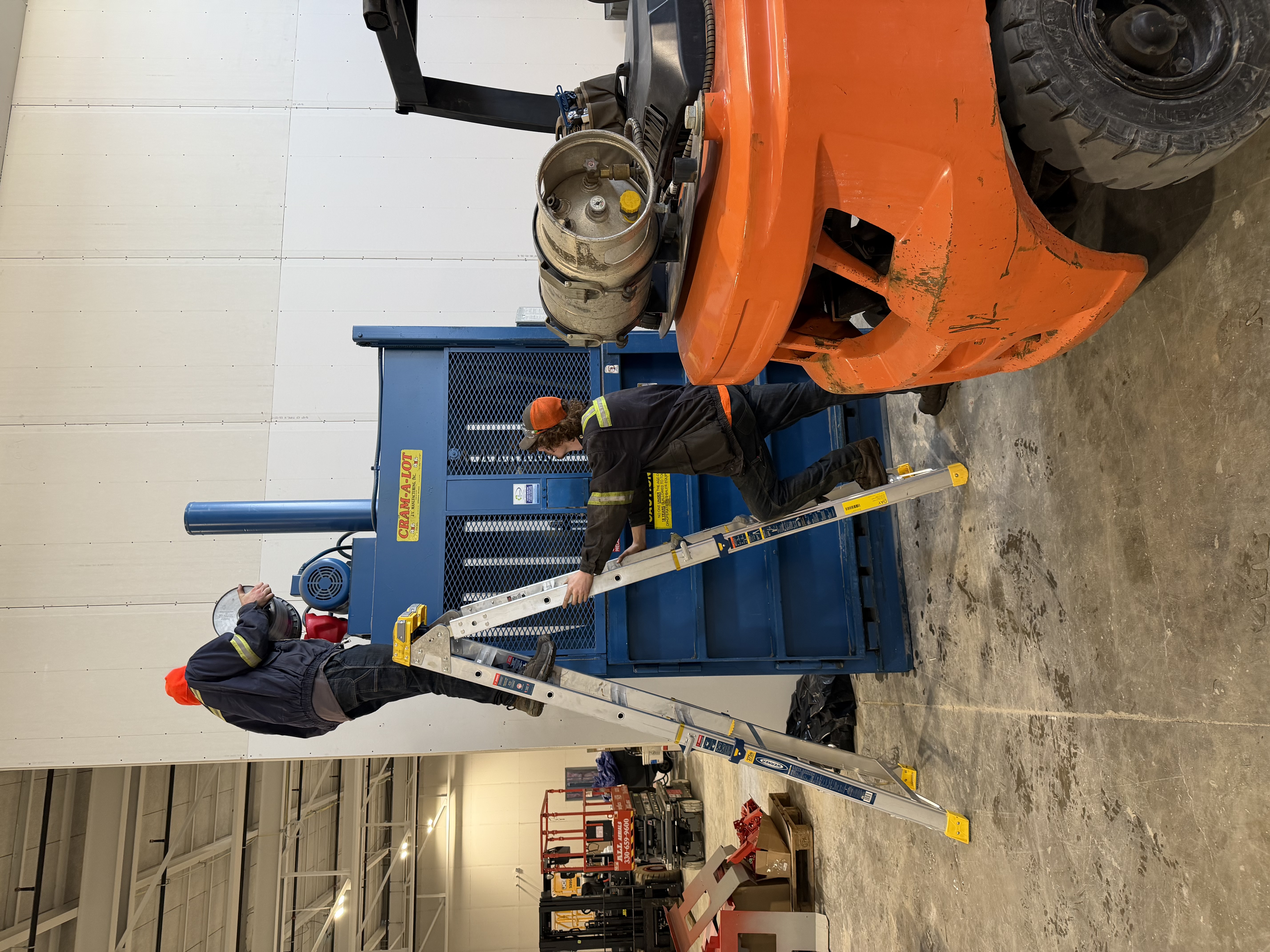 Successful Baler and Conveyor Relocation in Greater Cleveland, Ohio