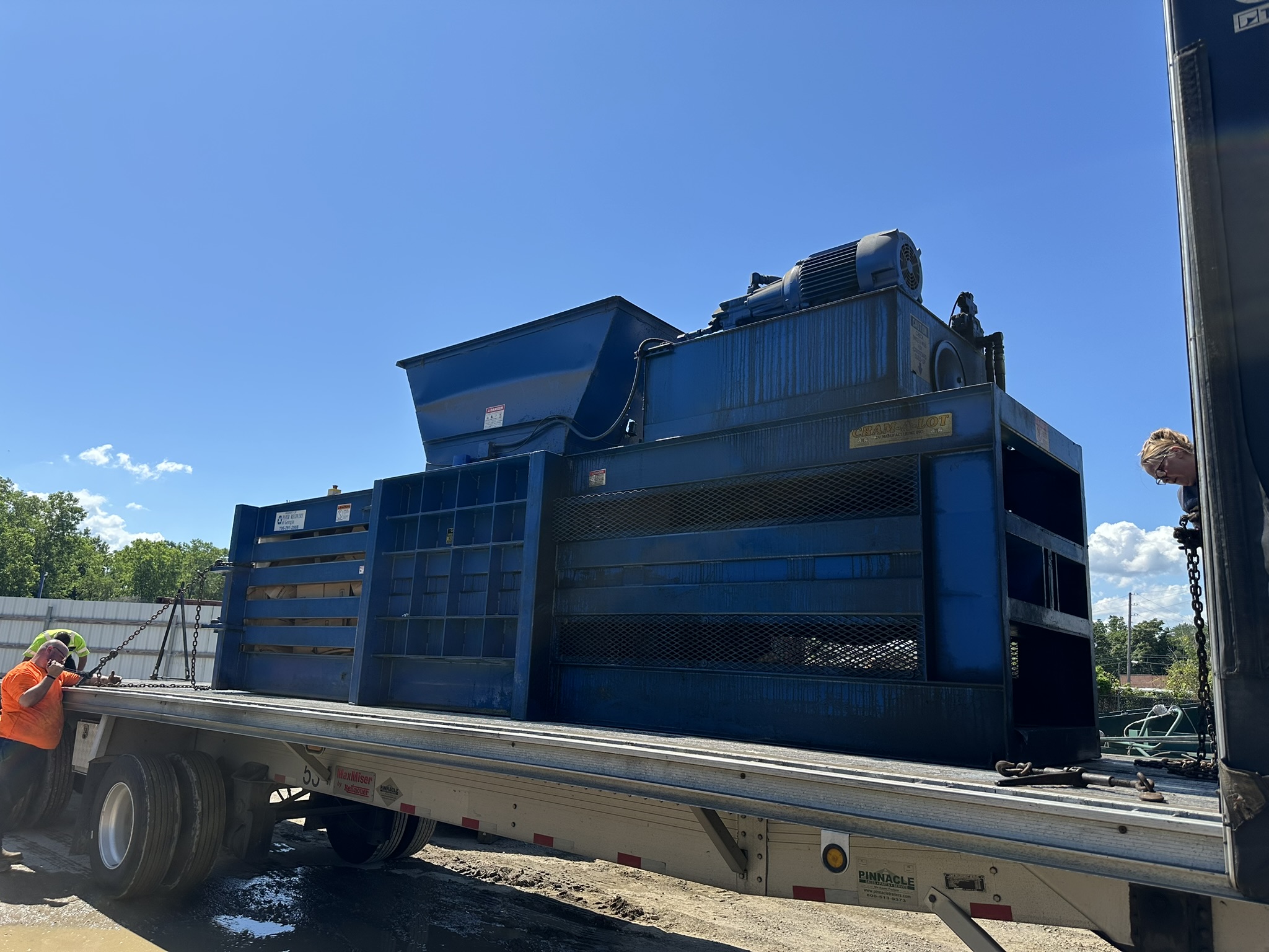 Cram-a-Lot HX-72 Closed Door Manual-Tie Baler