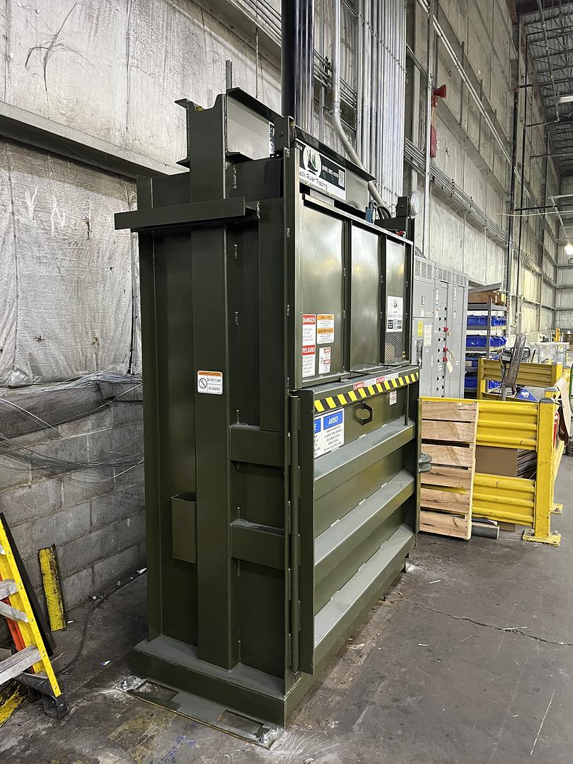 Reconditioned Vertical Baler Installed in Central Pennsylvania
