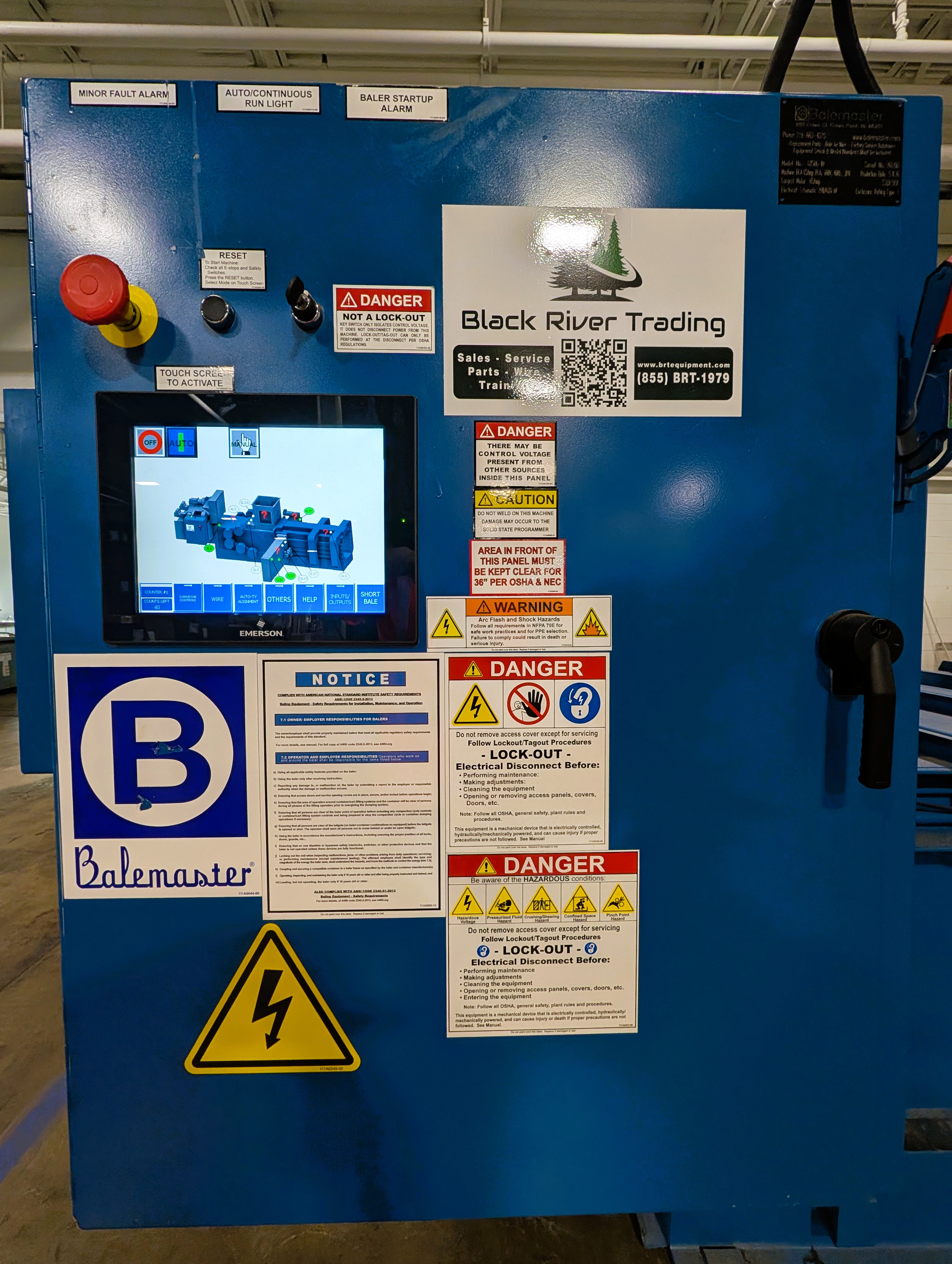 Balemaster + Black River Trading: Another New Auto-Tie Baler Installed in Ohio