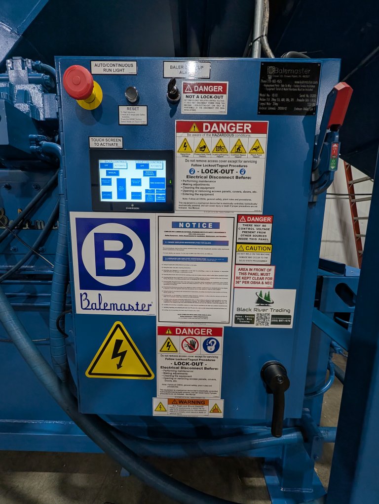 New Balemaster HD-60 Closed-Door Full-Eject Baler Installation Completed in Michigan
