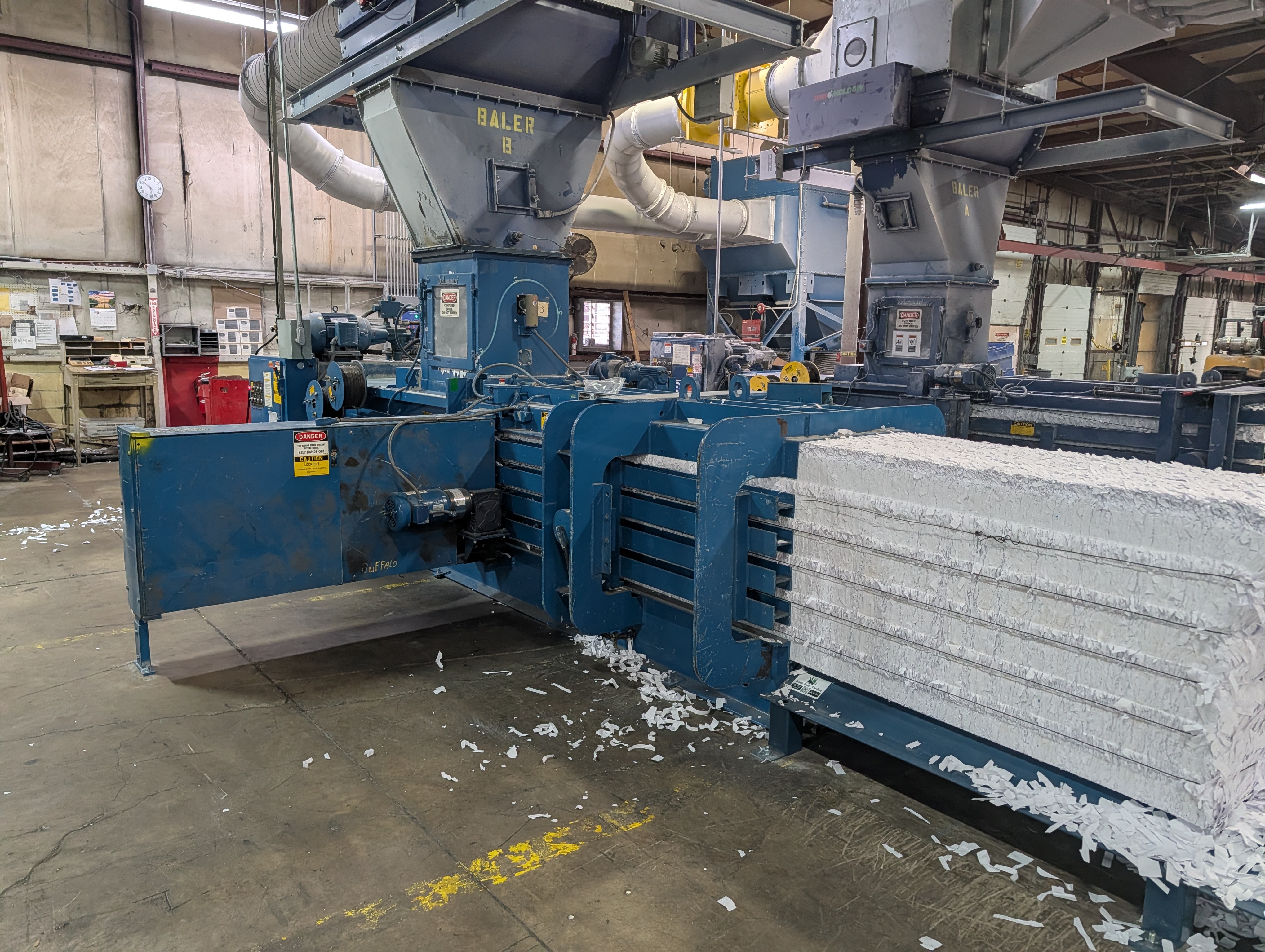Auto-Tie Baler Replacement and Bale Table Upgrade Completed by BRT in Ohio