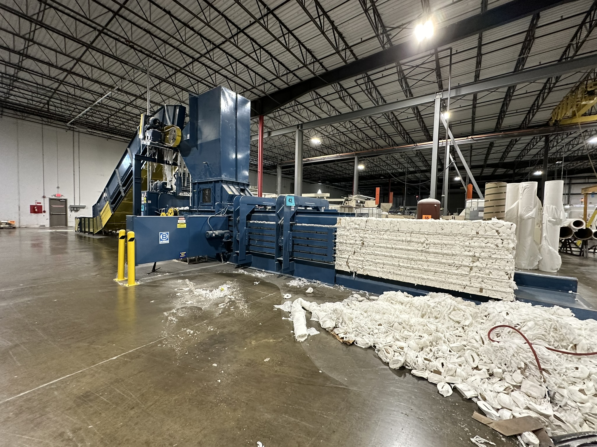 Used Balemaster EO-2273 Auto-Tie Baler — Built for Industrial Throughput