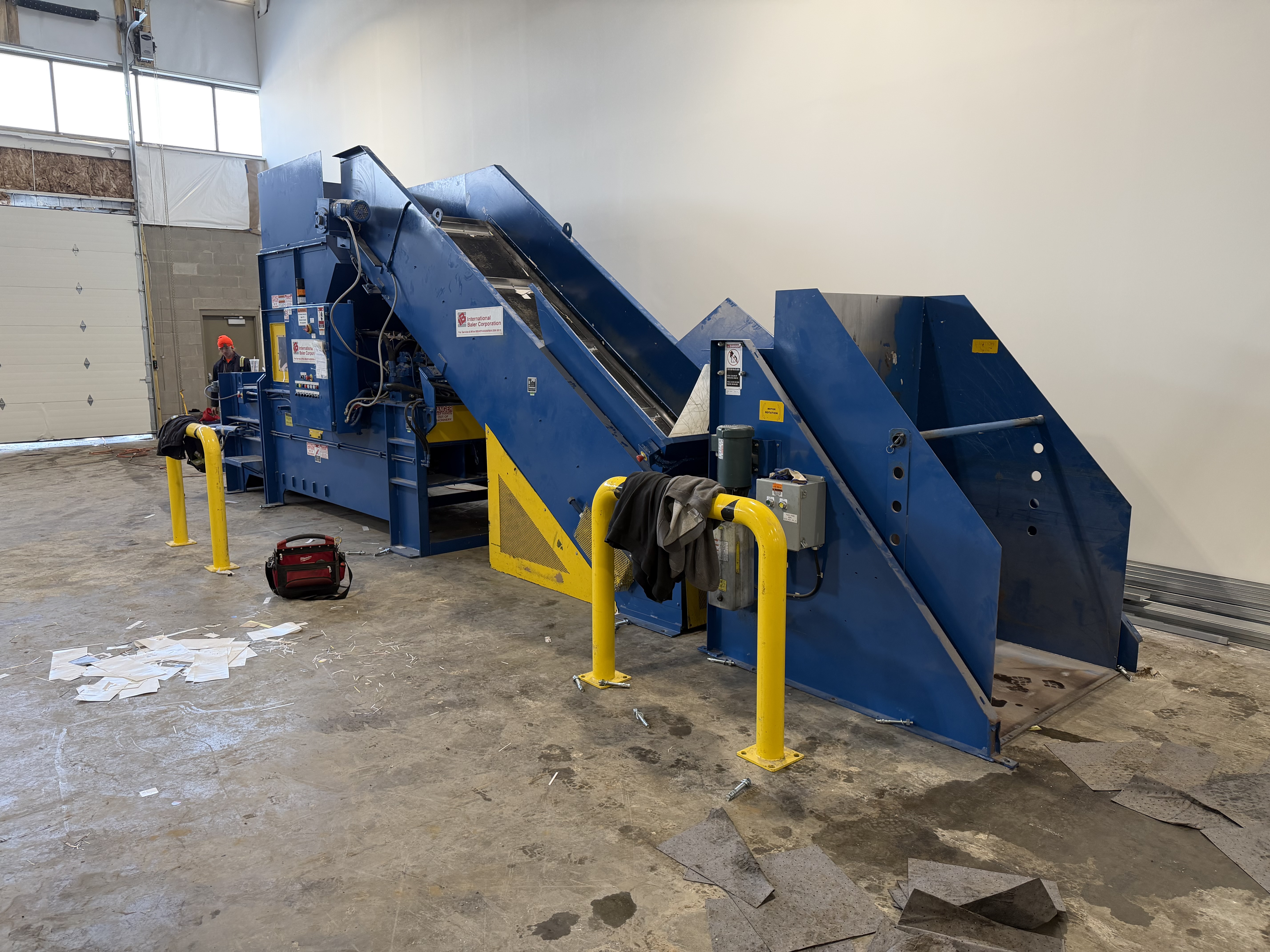 Successful Baler and Conveyor Relocation in Greater Cleveland, Ohio