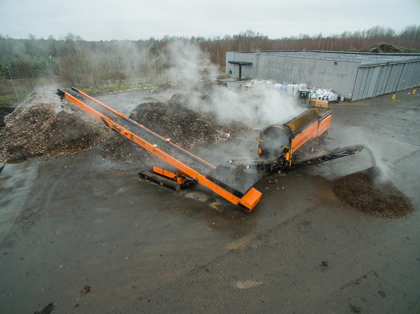 Pronar Trommel Screens for Recycling and Material Processing