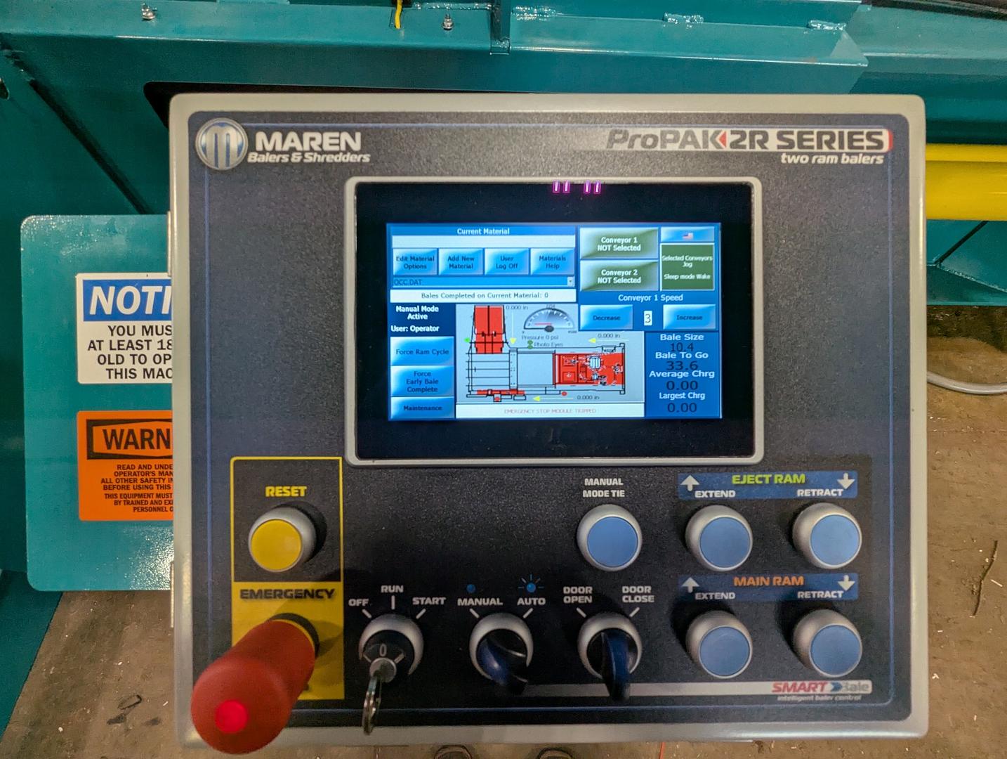 🏗️ Meet the Maren ProPAK 2R185: Compact Power in a Two-Ram Baler