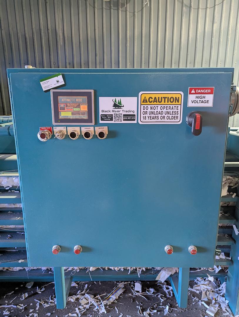 Auto-Tie Baler Rebuild & Installation — Cyclone Support Upgrades